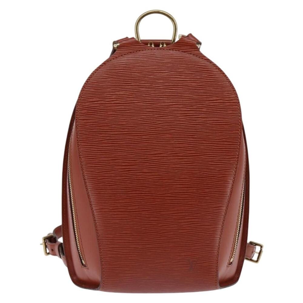 Louis Vuitton Epi Mabillon Backpack Brown